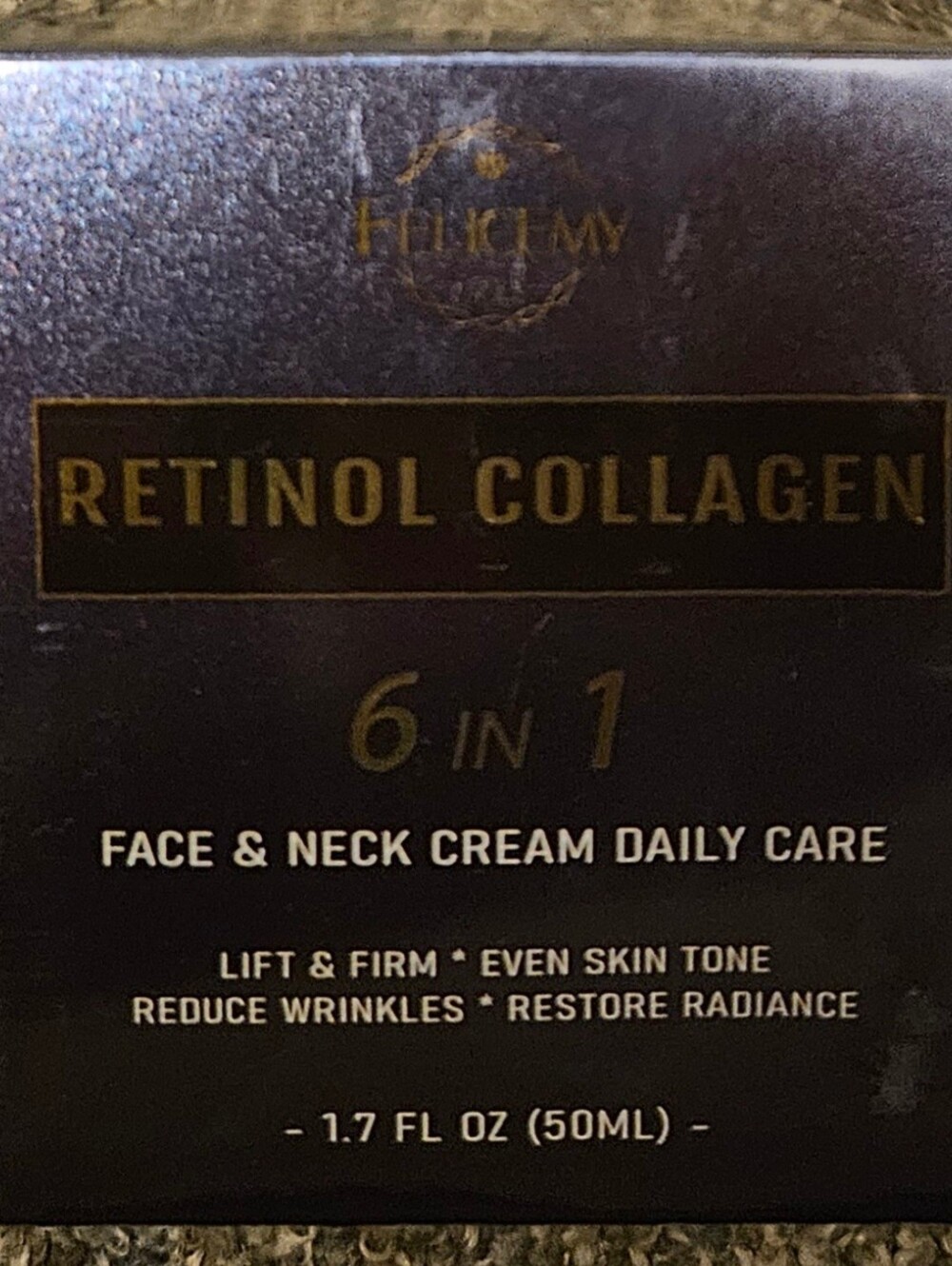 Retinol Collagen 6-in-1 Face & Neck Cream - Black